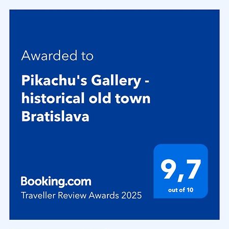 Pikachu'S Gallery - Historical Old Town Bratislava Eksteriør billede