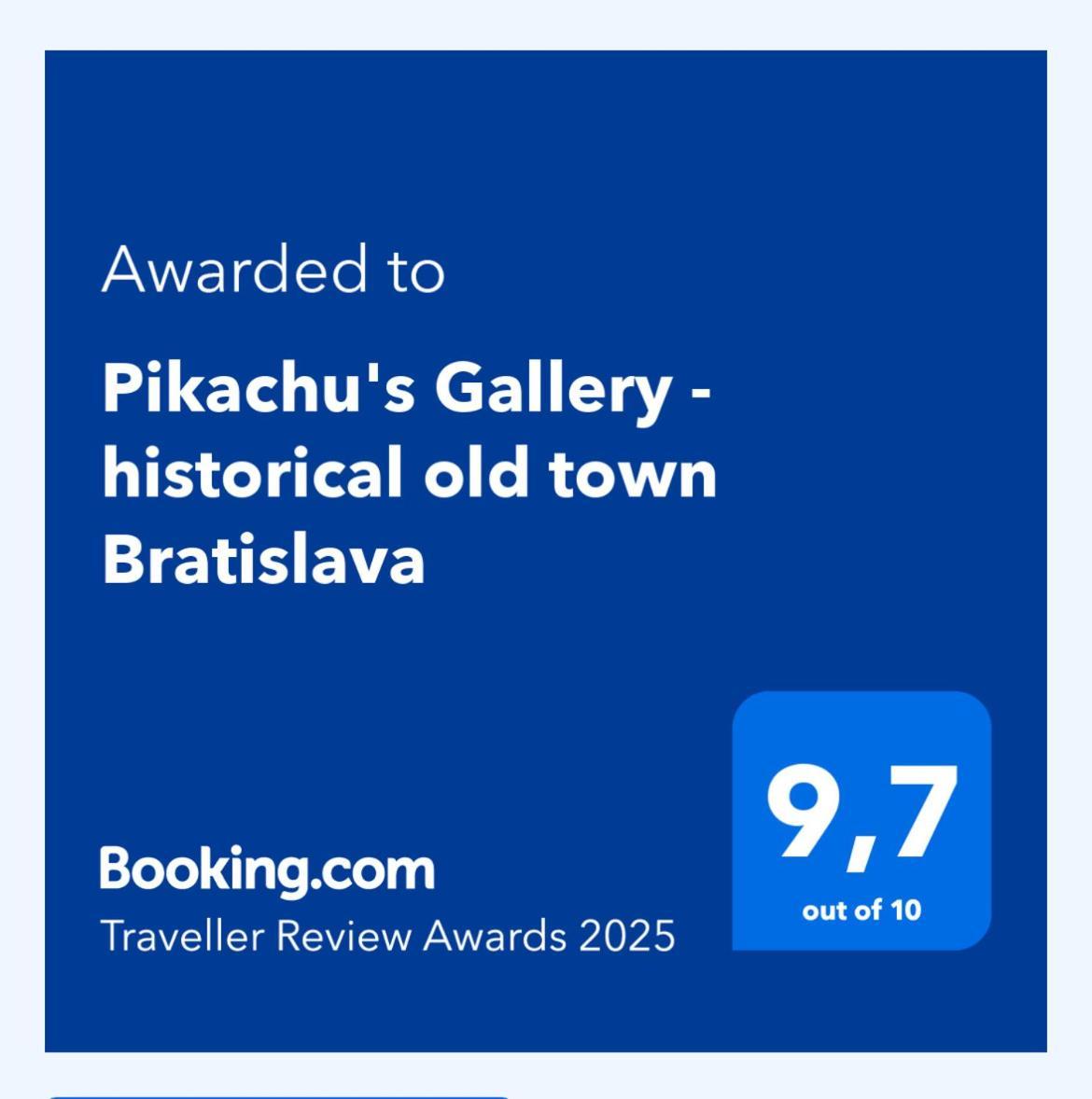 Pikachu'S Gallery - Historical Old Town Bratislava Eksteriør billede